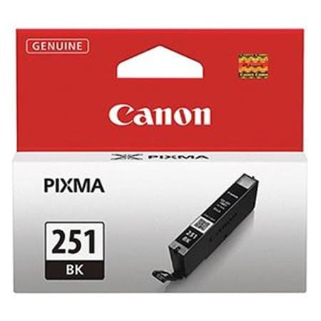 Canon Canon CNMCLI251BK Ink Cartridge; Black CNMCLI251BK